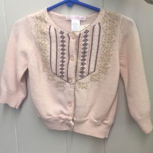 Janie & Jack sweater size 6-12 months